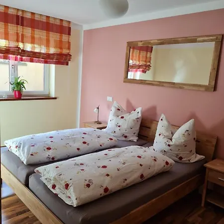 Vendégház Ferienwohnung Unterhubers Spabrücken